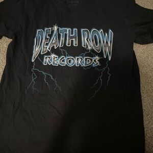Death Row Records Black T-Shirt